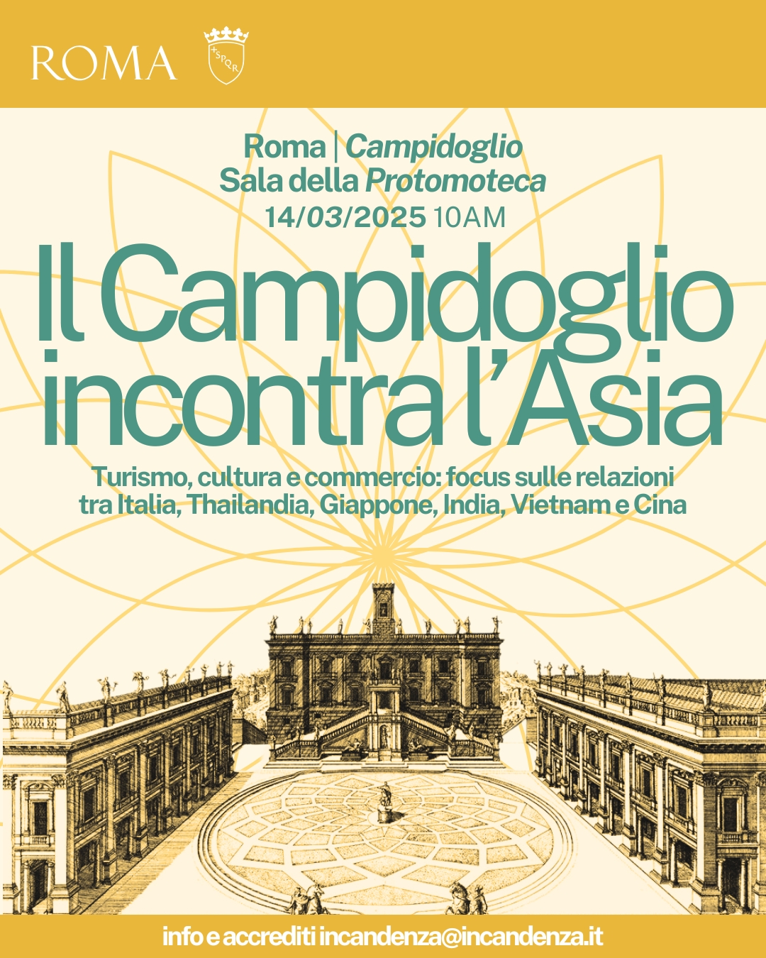 Il Campidoglio incontra l’Asia